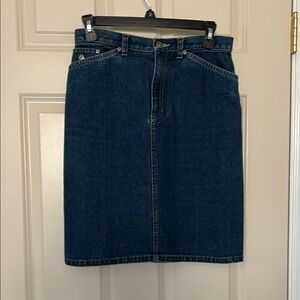 Classic Denim Skirt classic Jean skirt